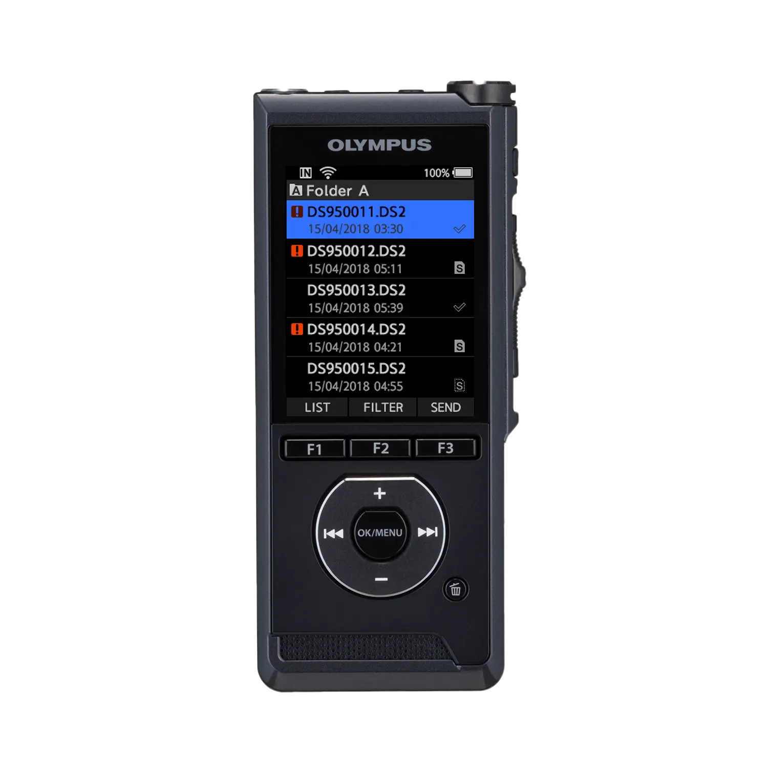 Olympus DS-9500 Digital Voice Recorder with ODMS Cloud