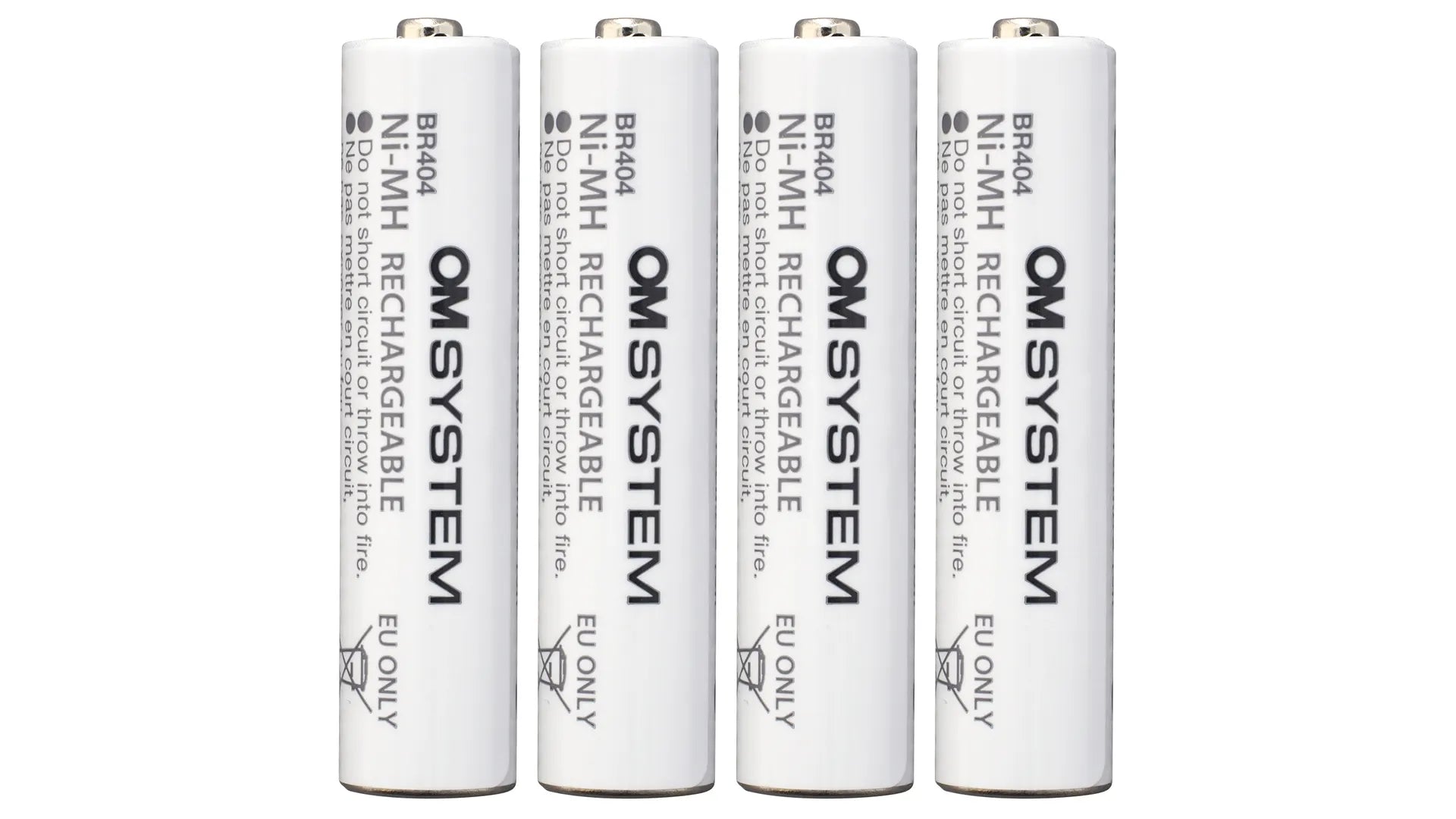 OM System BR-404 AAA Rechargeable Battery Set
